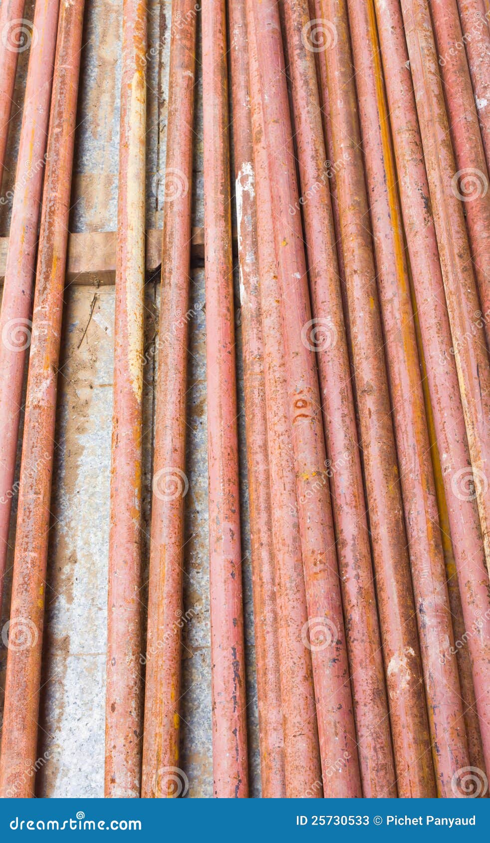 Metal pipe stock image. Image of rusted, brown, elements 25730533