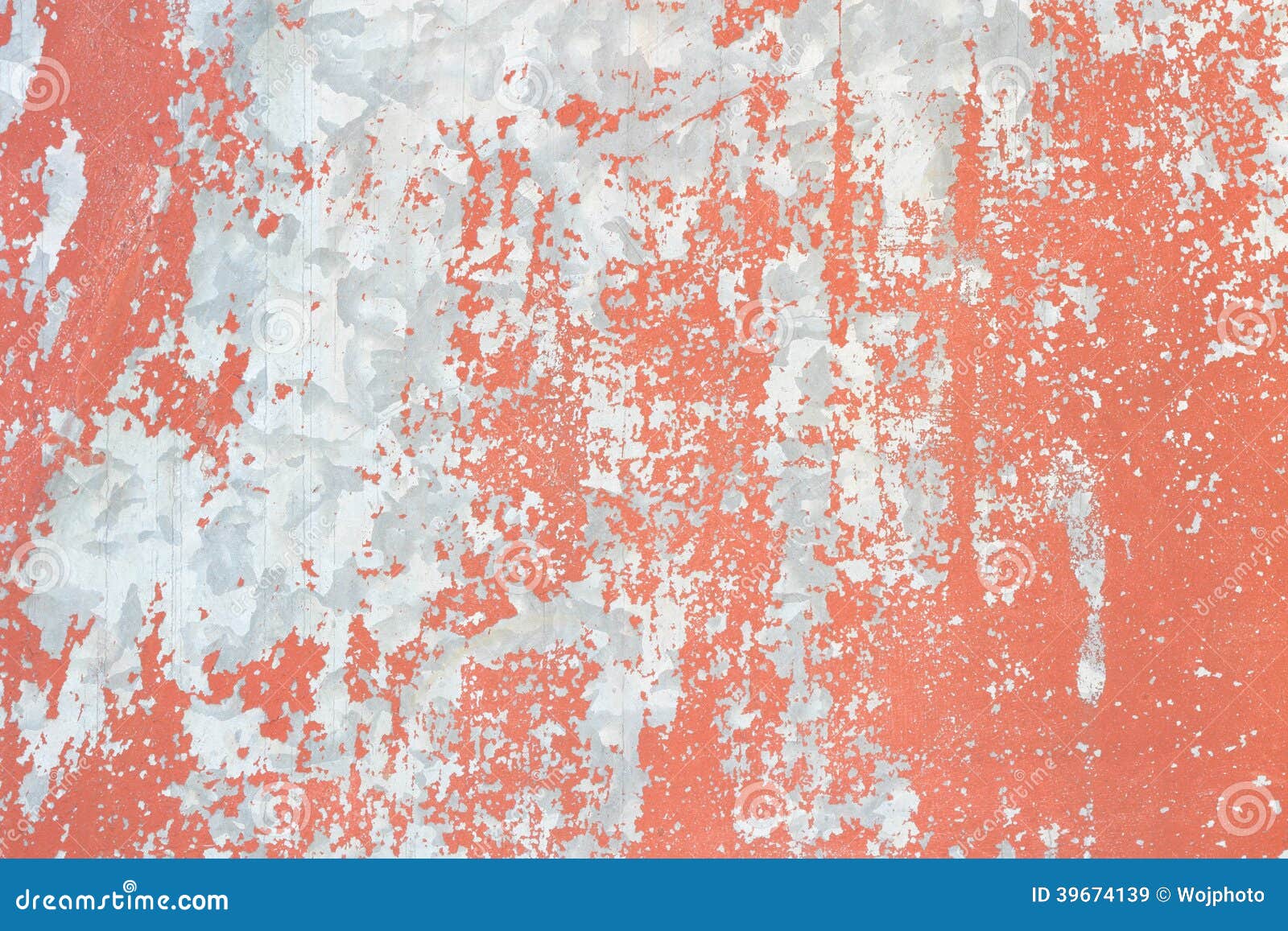 Metal Plate with Red Paint Peeling Off Texture Stock Image Image of