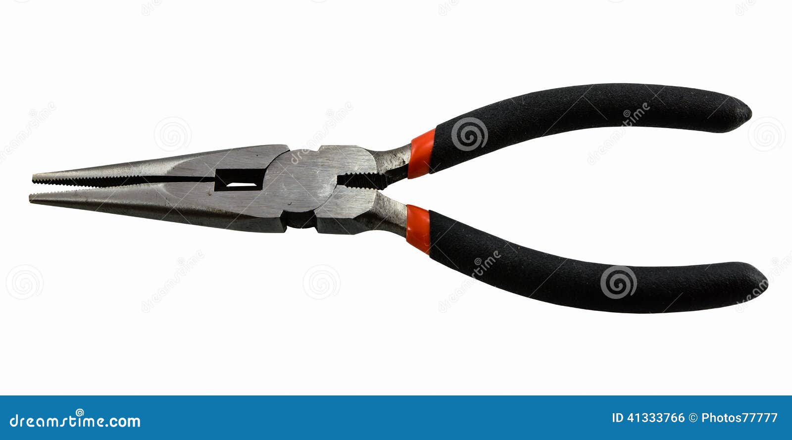 Metal Pliers with Rubber Grips Stock Photo Image of manual, metal