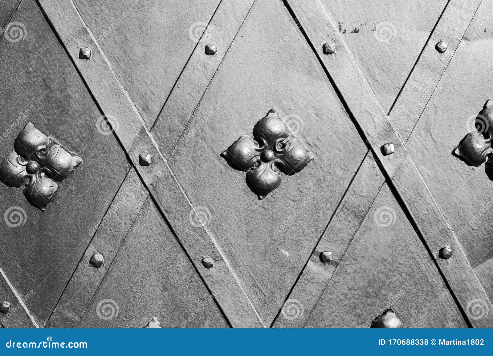 Metal Riveted Texture with Pattern Stock Photo Image of steam