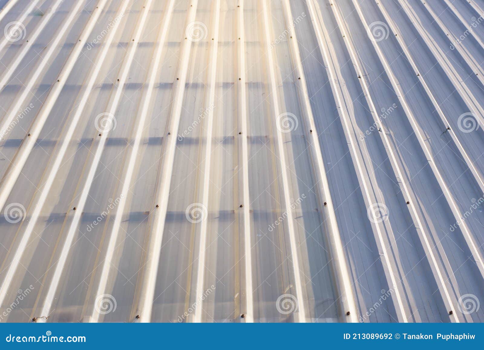 Metal Sheet for Industrial Building and Construction Stock Photo ...