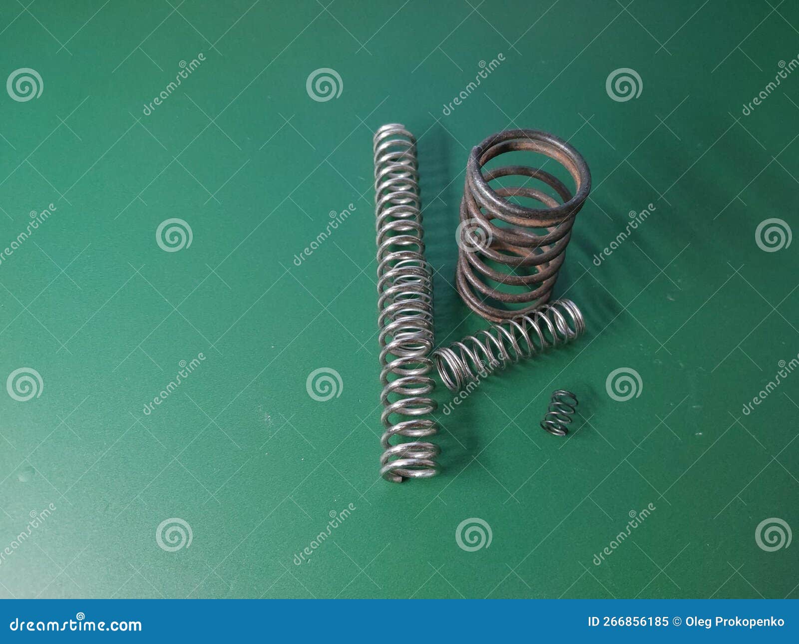 Metal Spring for Technical Products Stock Image Image of tool, heavy