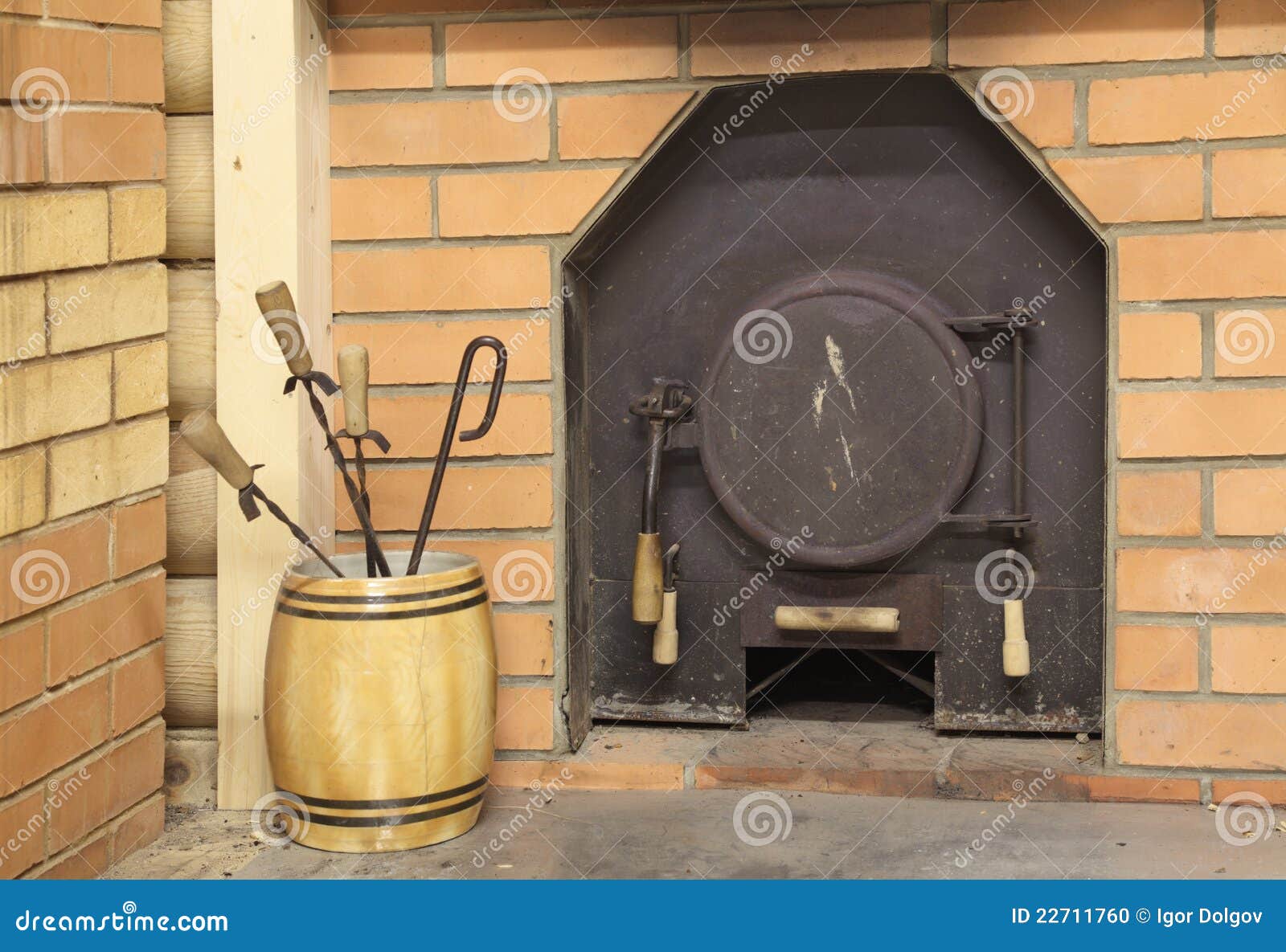 Metal stove stock photo. Image of furnace, rural, poker 22711760
