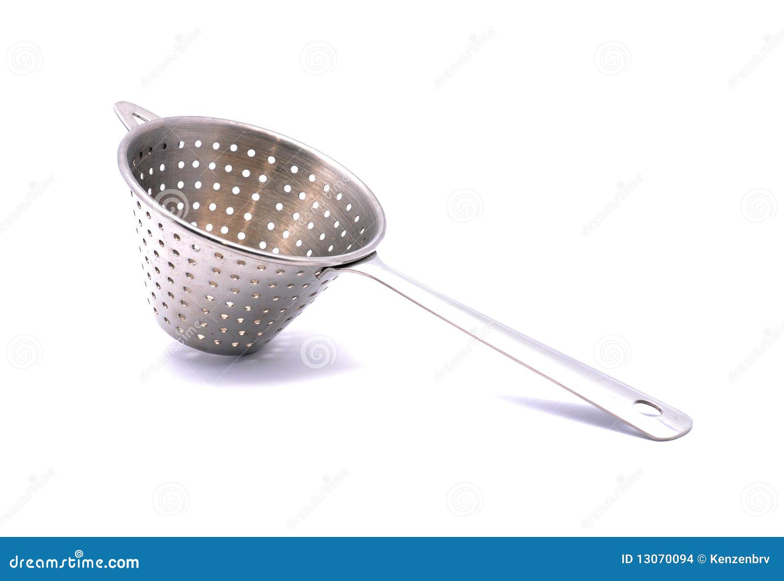 Metal strainer stock photo. Image of steel, shiny, kitchen 13070094