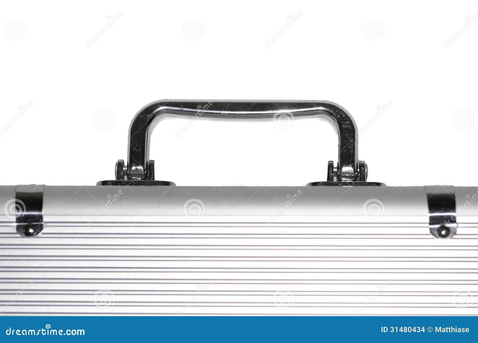 Metal suitcase handle stock photo. Image of aluminum 31480434