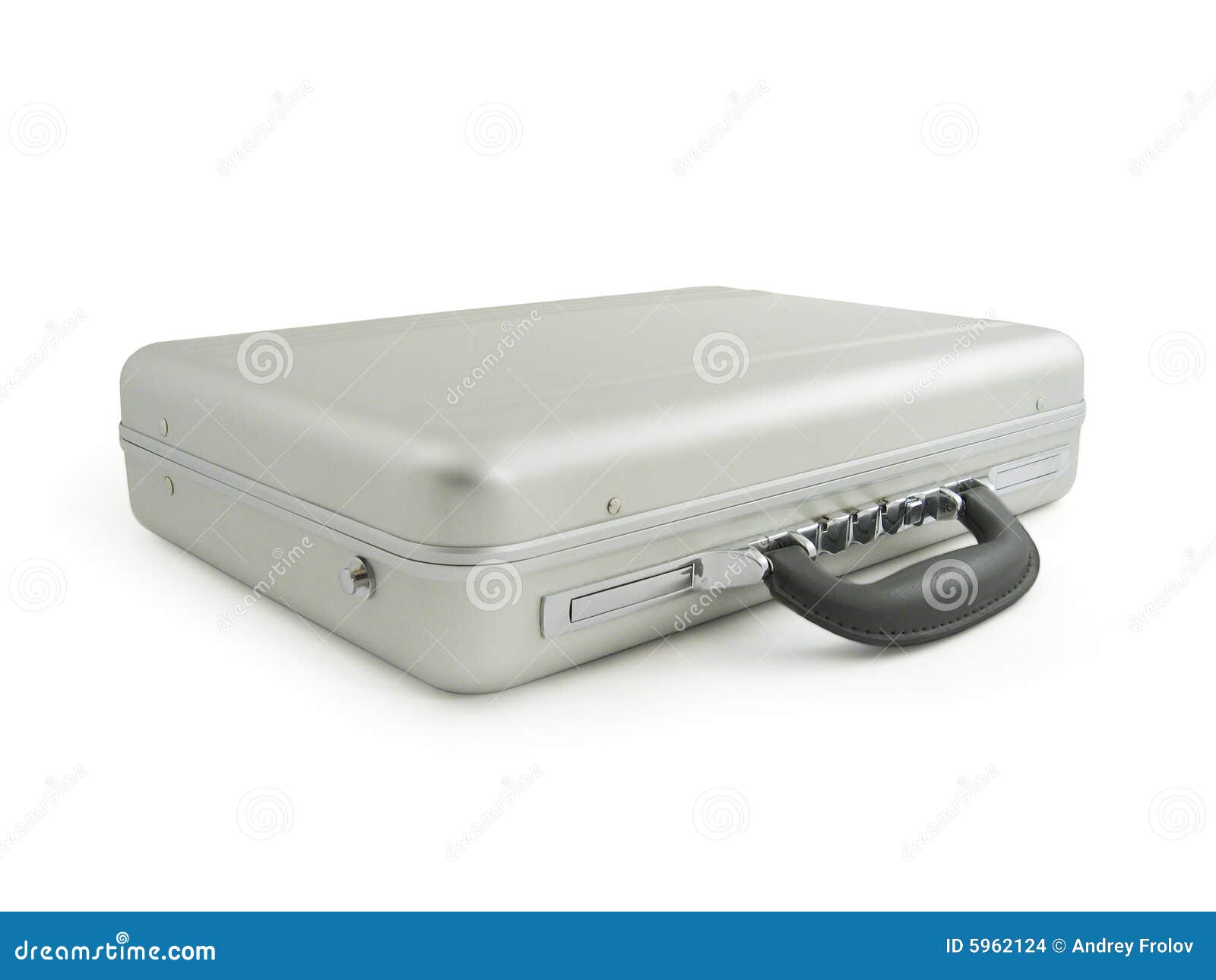 Metal suitcase, luggage stock photo. Image of baggage 5962124