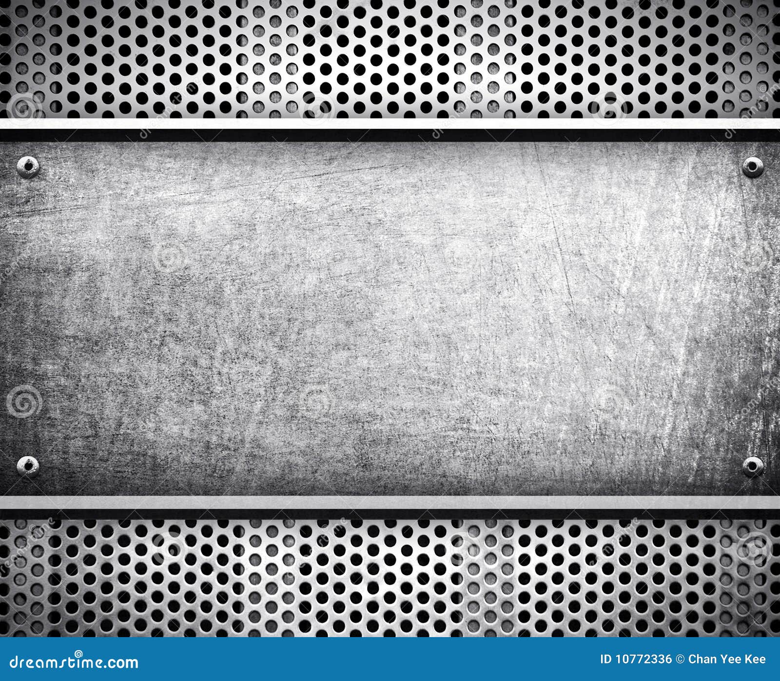 Metal Template Background Royalty Free Stock Image - Image: 10772336