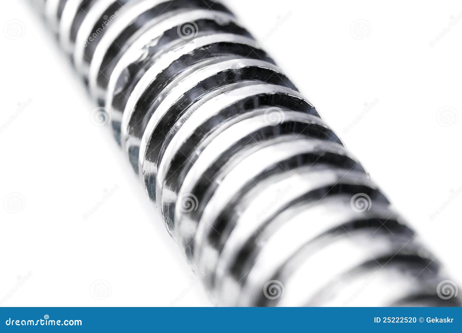 Metal thread stock photo. Image of stainless, head, gray 25222520