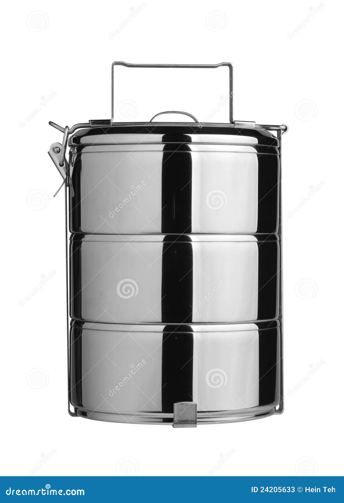 Metal Tiffin, Food Container Stock Image Image of carrier, picnic