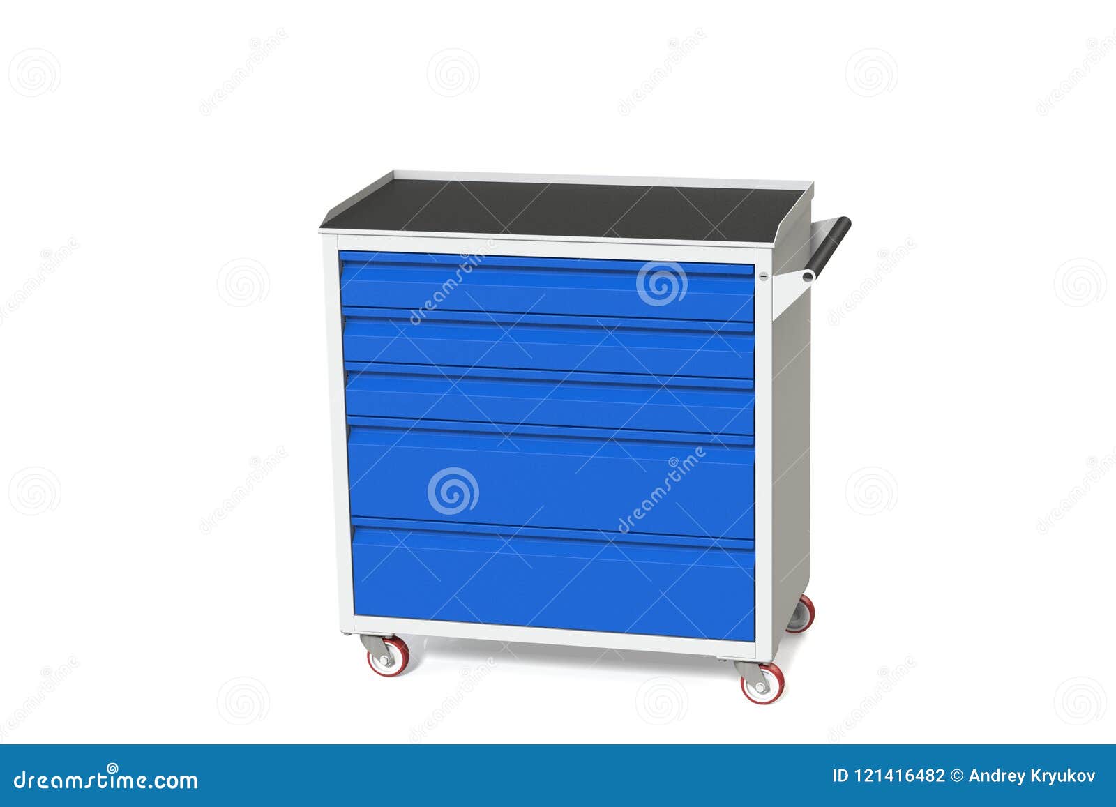 Metal Tool Cabinet On Wheels With Drawers A Convenient Place For