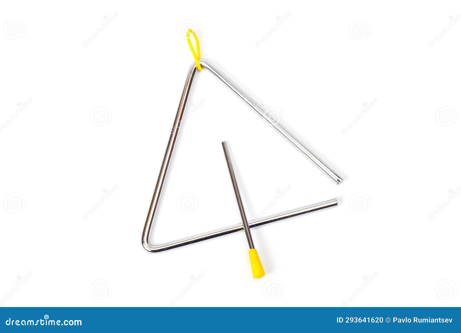 metal triangle, percussion musical instrument, easy to use for orchestras and ensembles