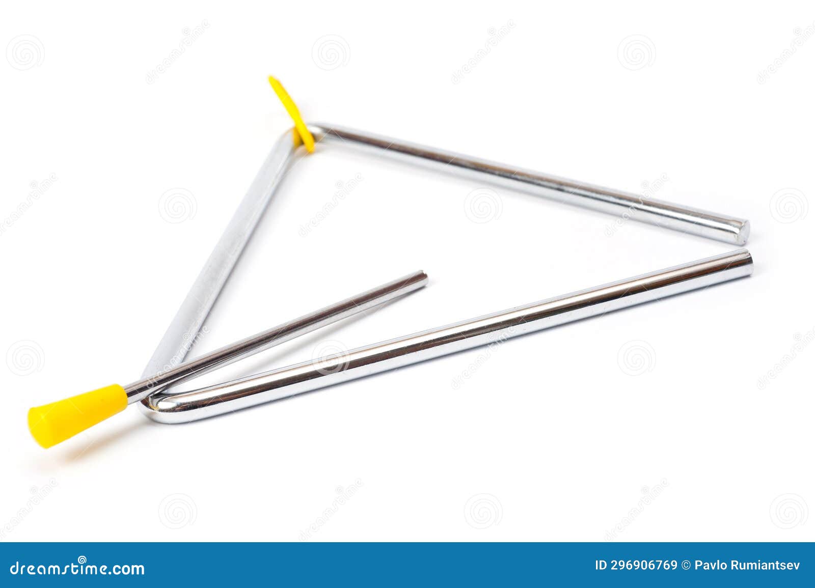 metal triangle, percussion musical instrument, easy to use for orchestras and ensembles