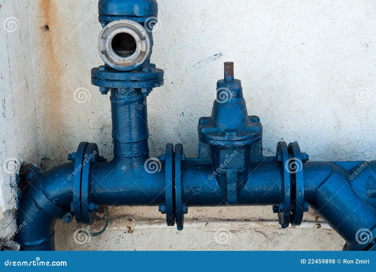 Metal water pipes stock photo. Image of equipment, construction 22459898