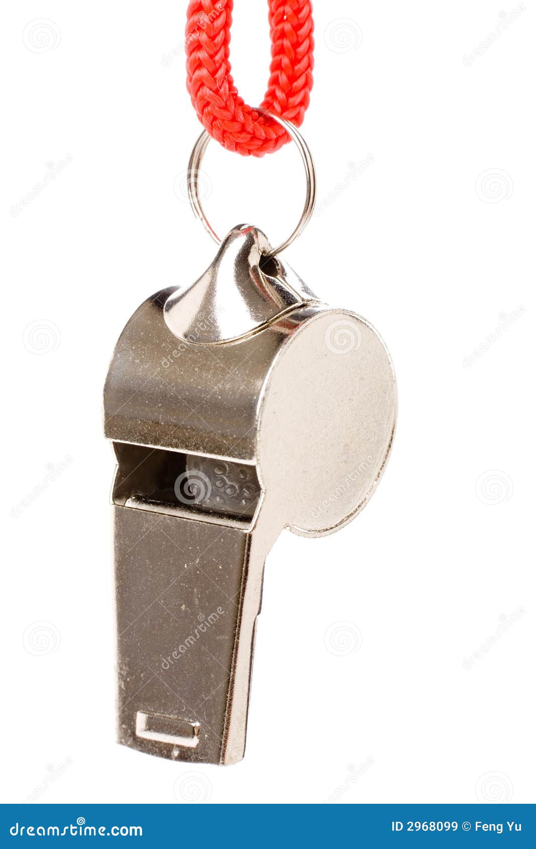 Metal Whistle stock image. Image of white, authority, judge - 2968099