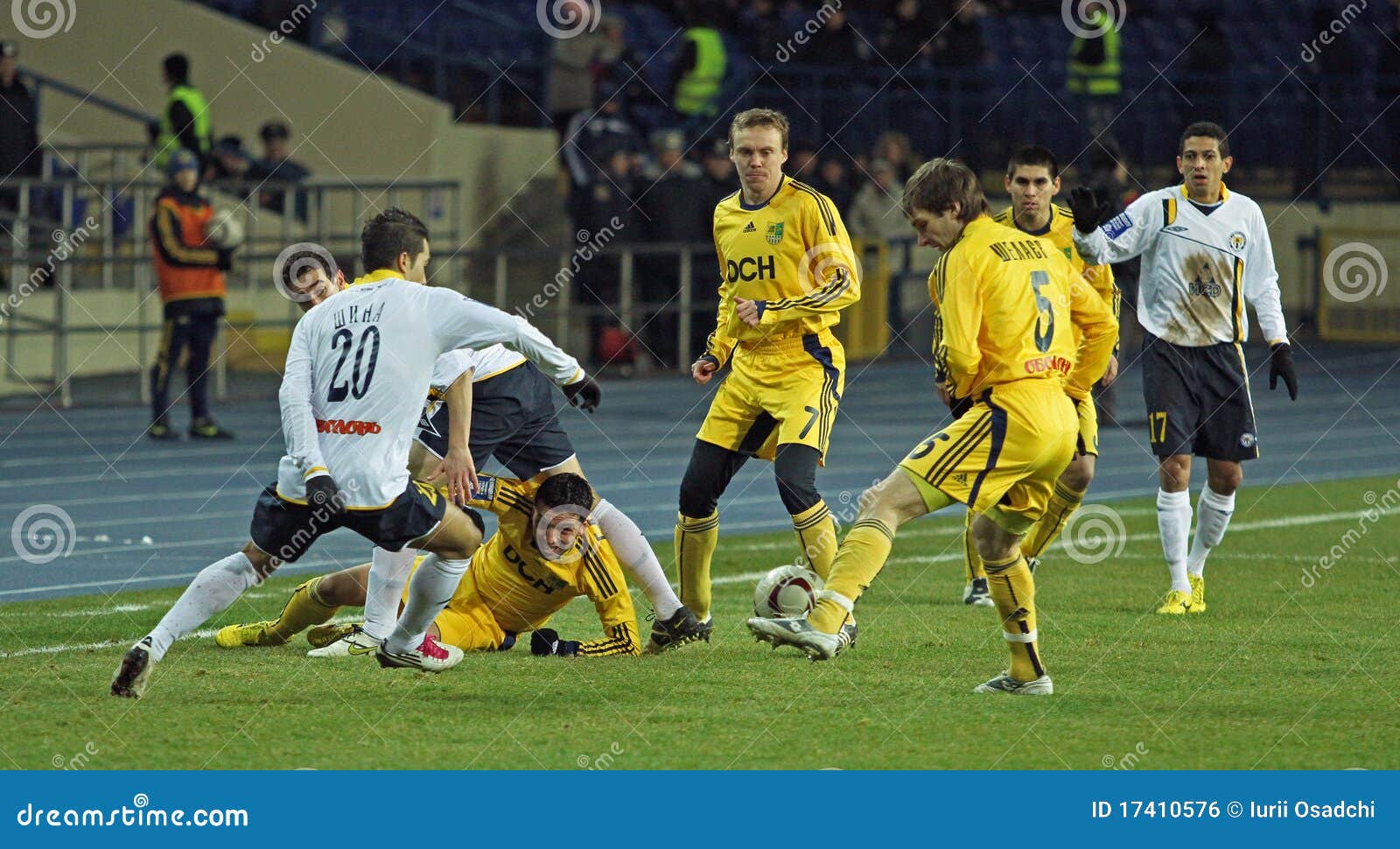 Metalist Vs. Metallurg Donetsk Football Match Editorial Photo - Image ...