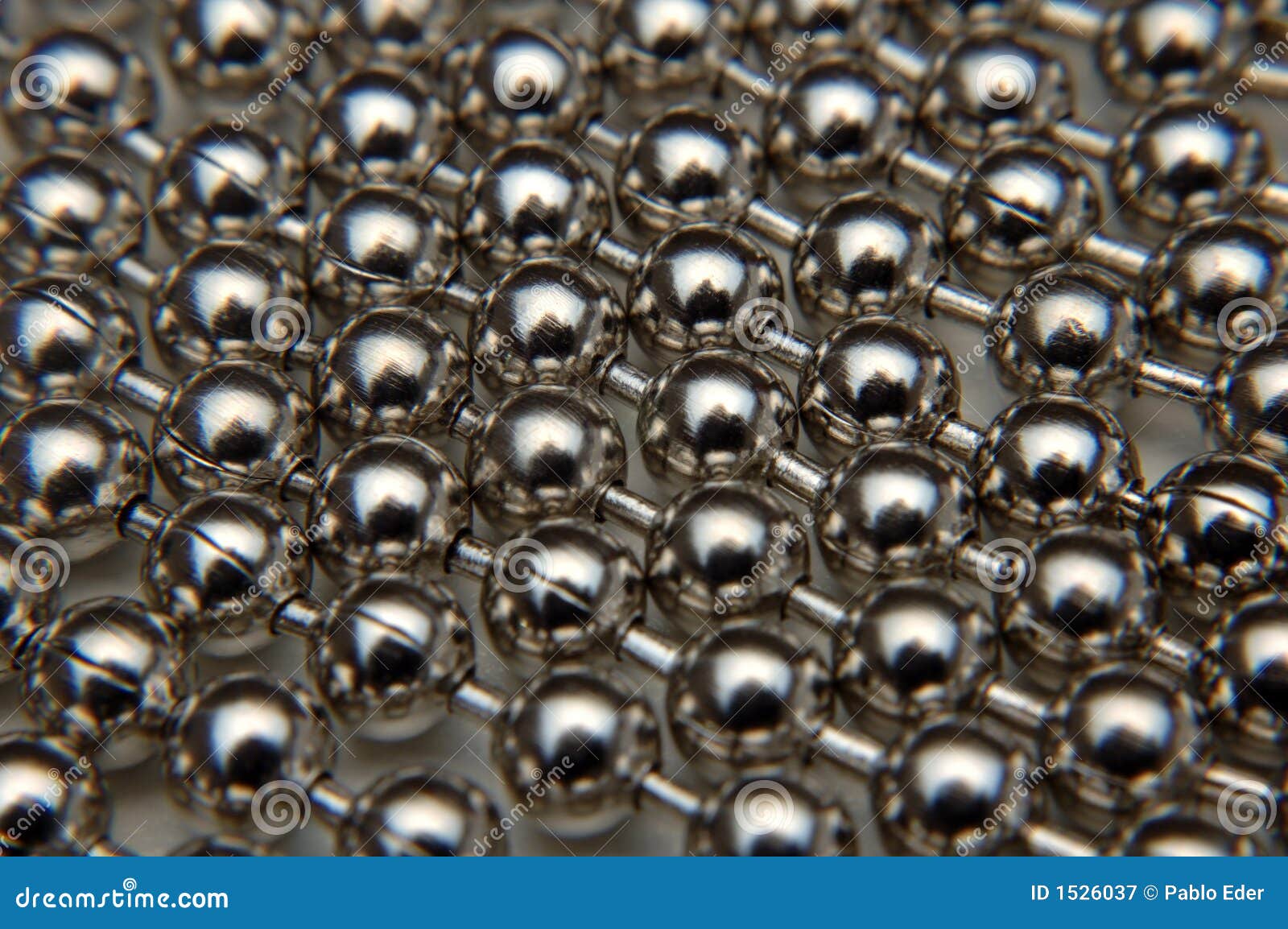 Metallic balls stock image. Image of reaction, chained 1526037