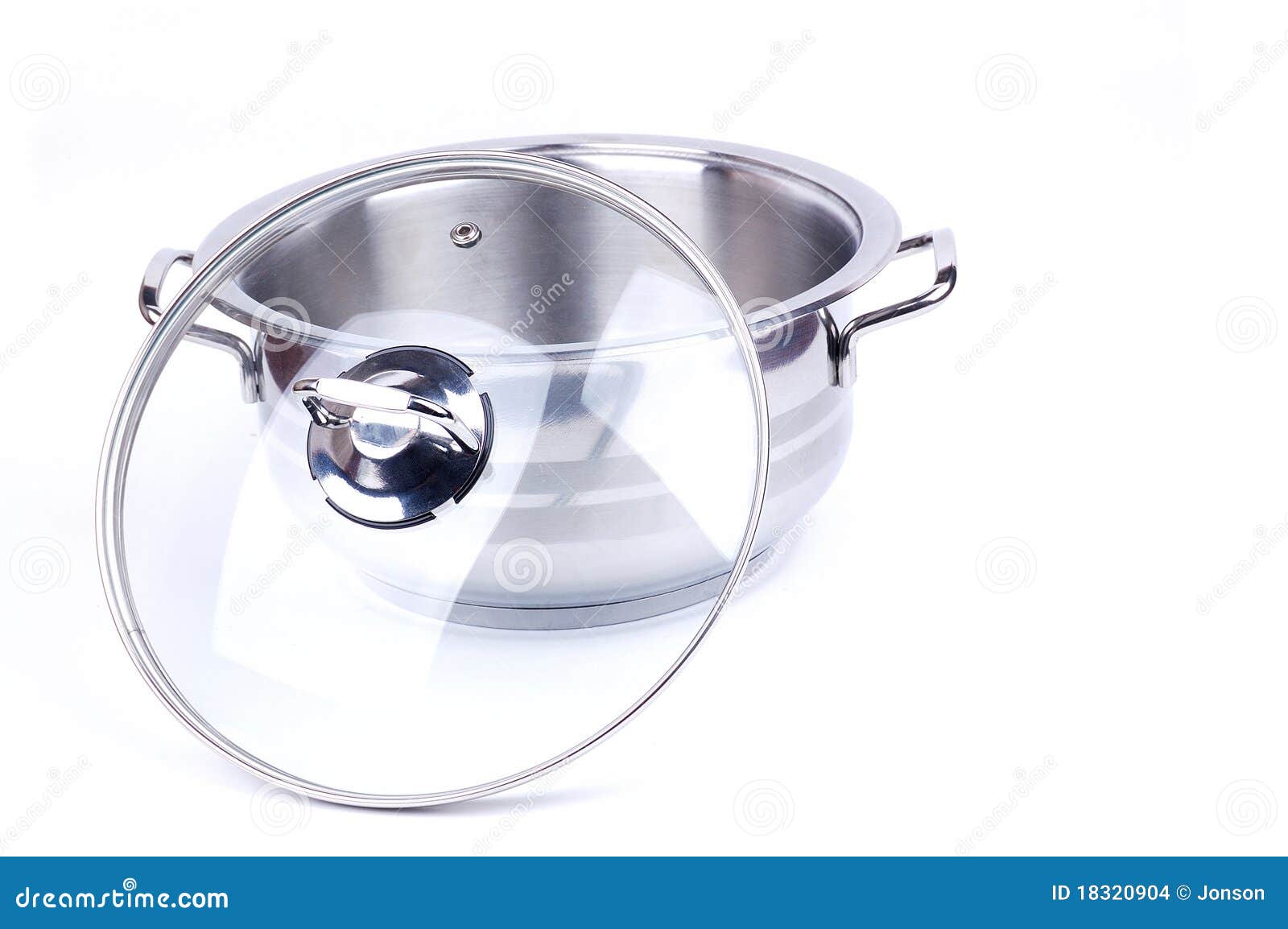 Metallic pan stock photo. Image of opened, closed, food 18320904