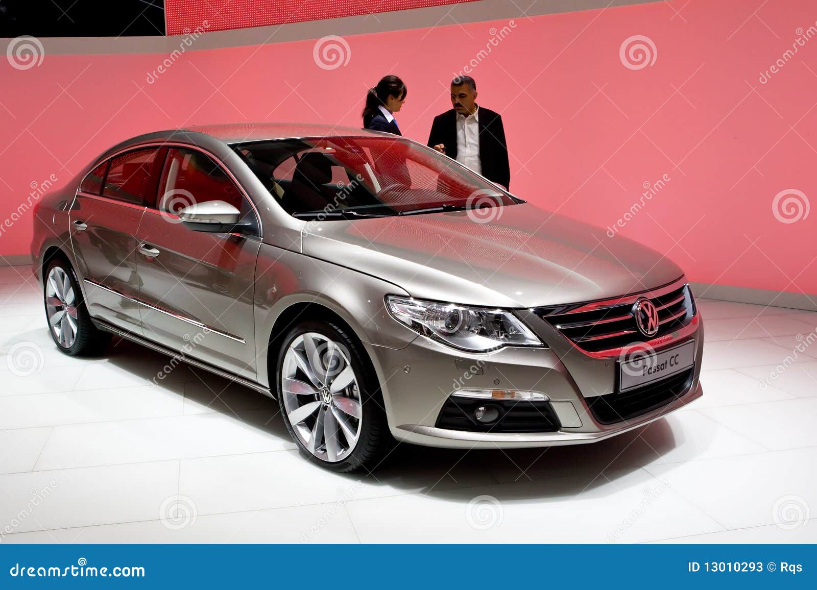 MOSCOW, RUSSIA - AUGUST 27: Metallic Volkswagen Passat cc at Moscow International exhibition InterAuto on August 27, 2008 in Moscow, Russia.