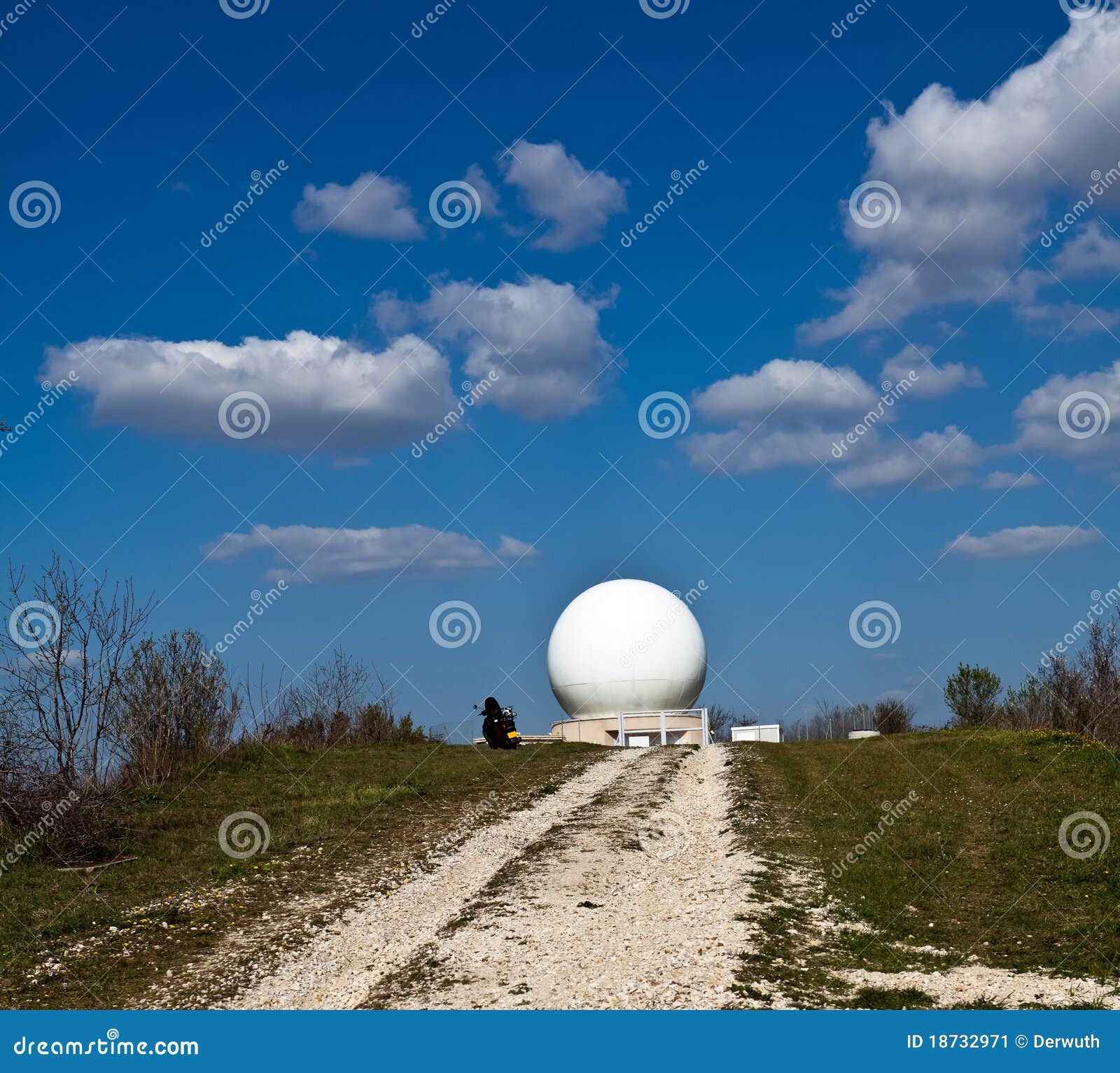 Meteo station stock image. Image of sphere, spheric, weather - 18732971