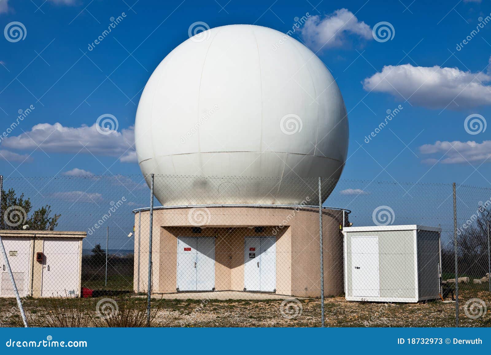 Meteo station stock image. Image of cloud, sphere, south - 18732973
