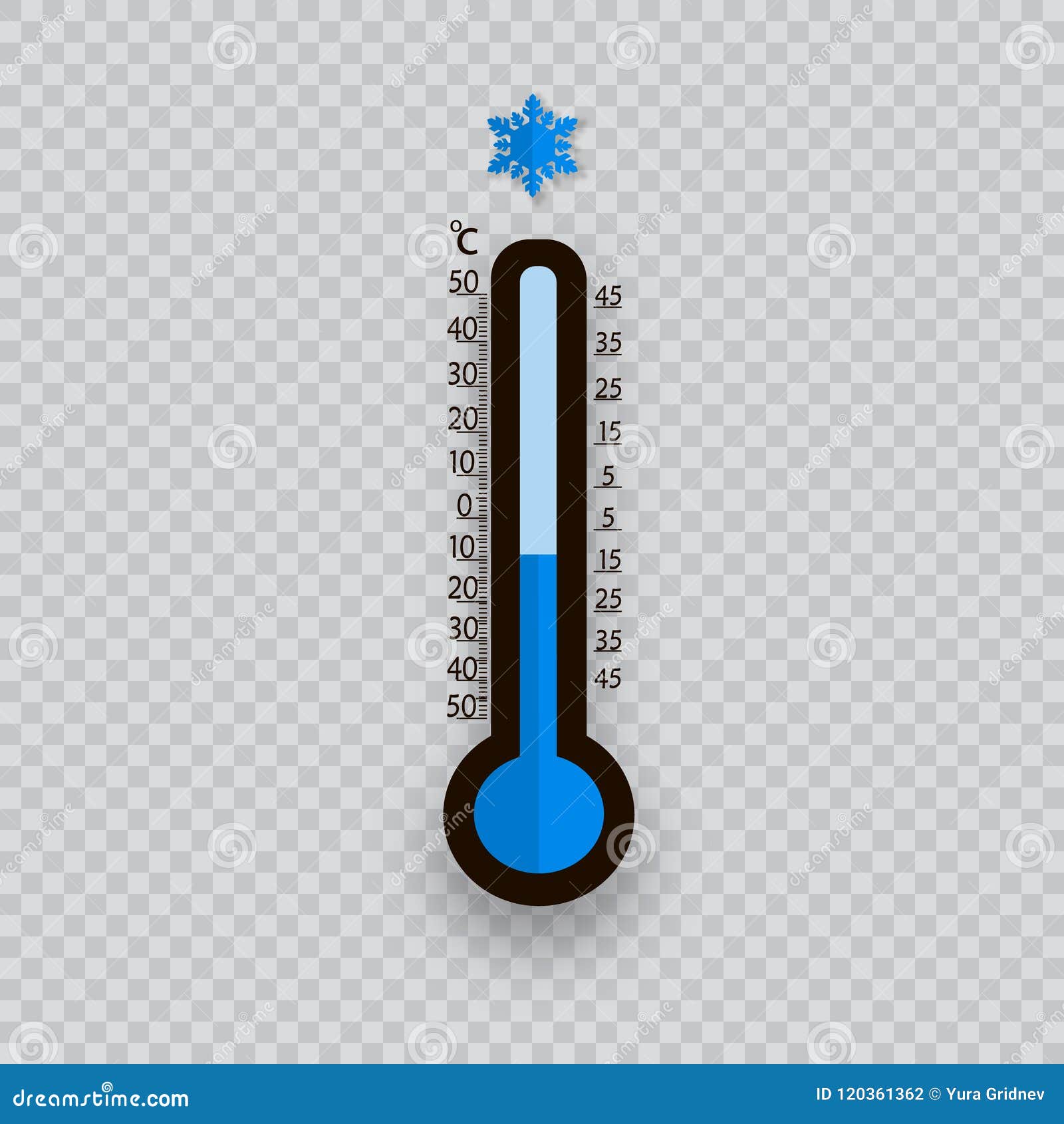 Meteorologia termometry odizolowywający Zimna i upału temperatura również zwrócić corel ilustracji wektora celsius termometry Fah