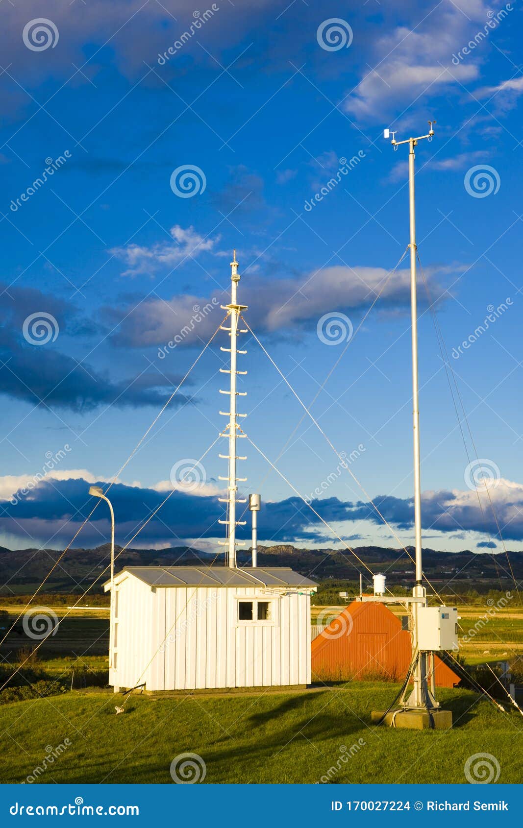 meteorologic station, lista, norway