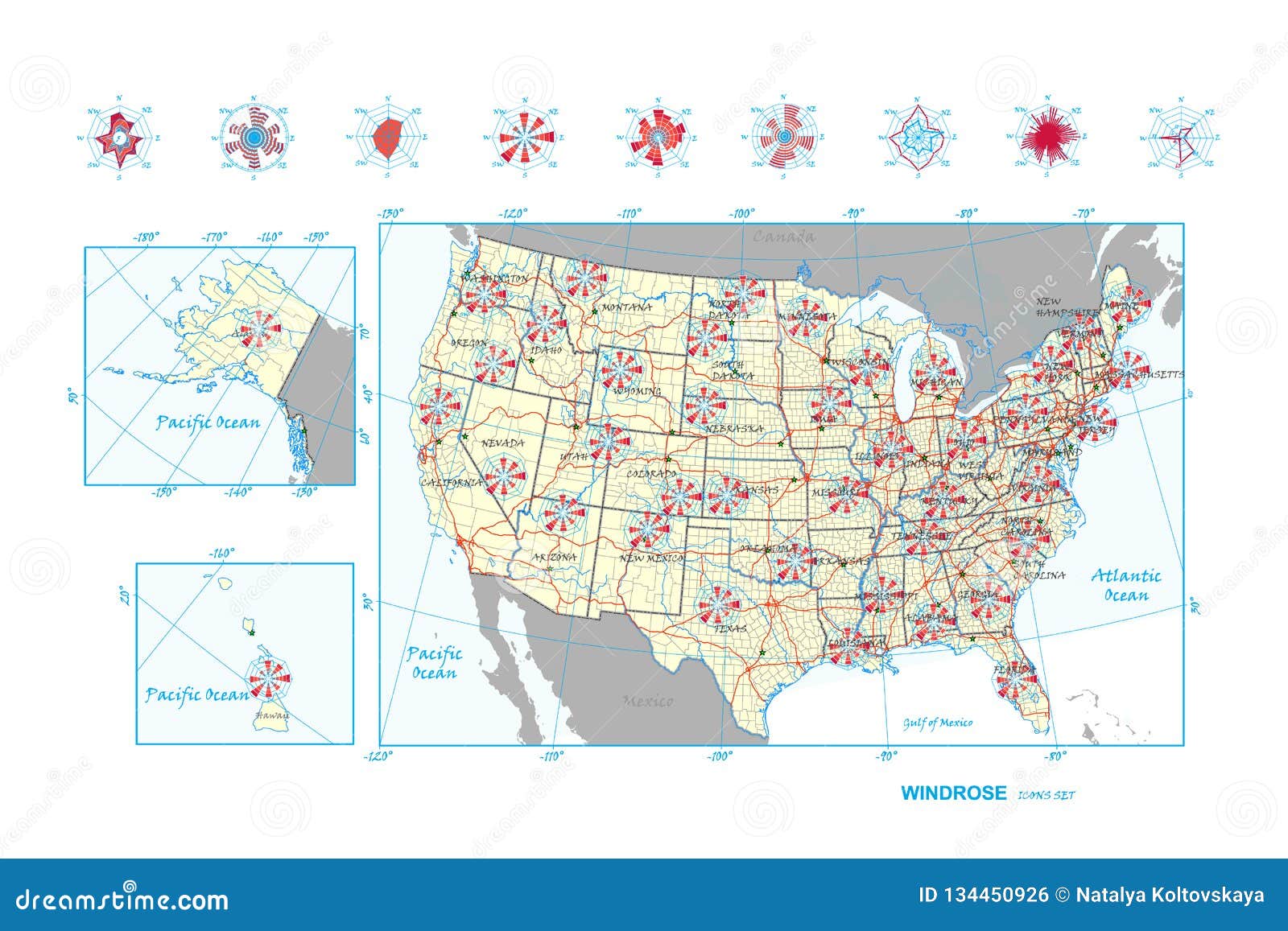 Wind Chart Map