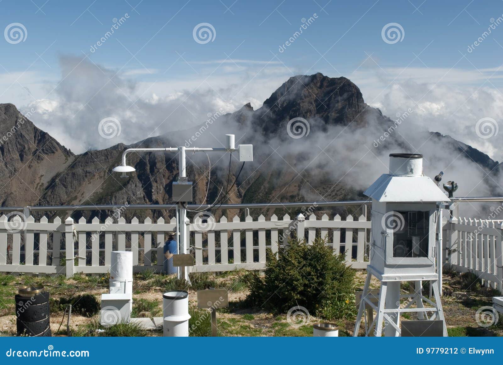 meteorological instrument in outdoor