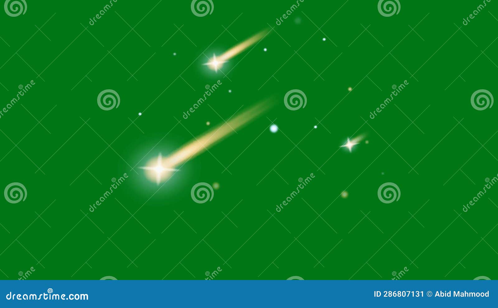 Metero Shower Green Screen Bacground Video Stock Video Video of blur