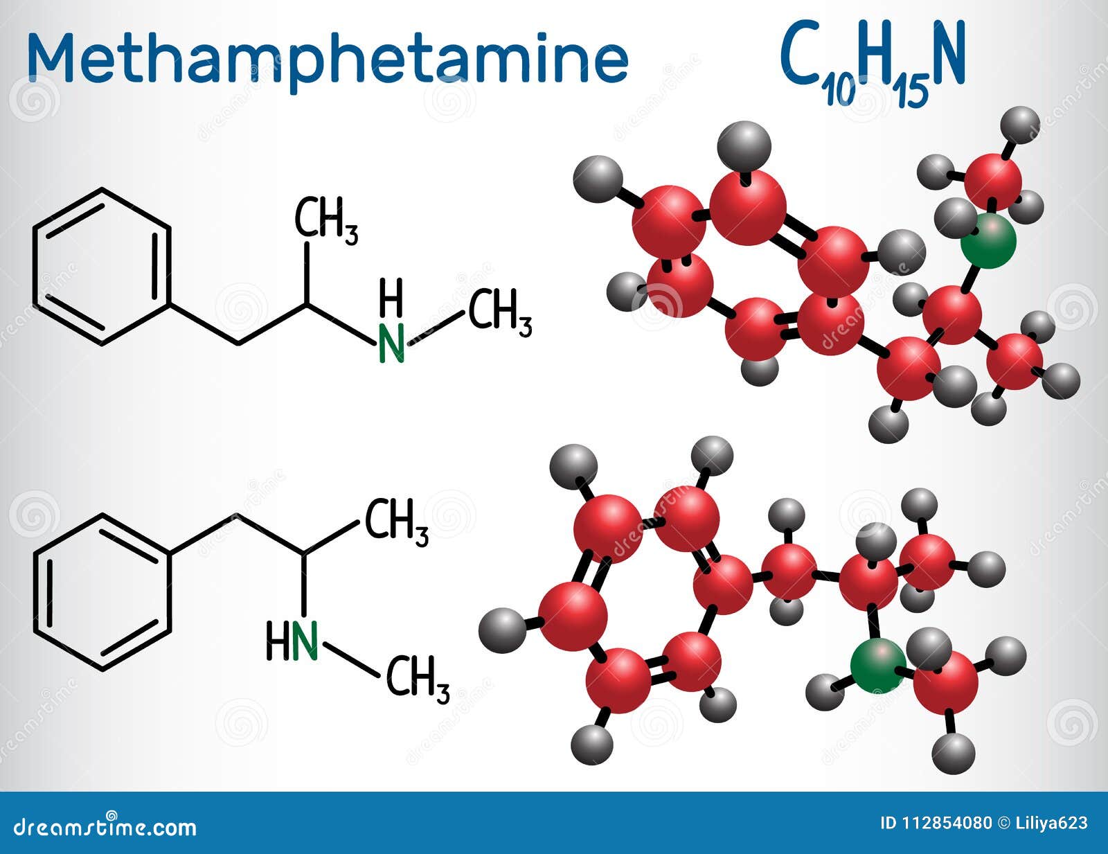 Methamphetamine Structural Formula Royalty-Free Stock Photography ...