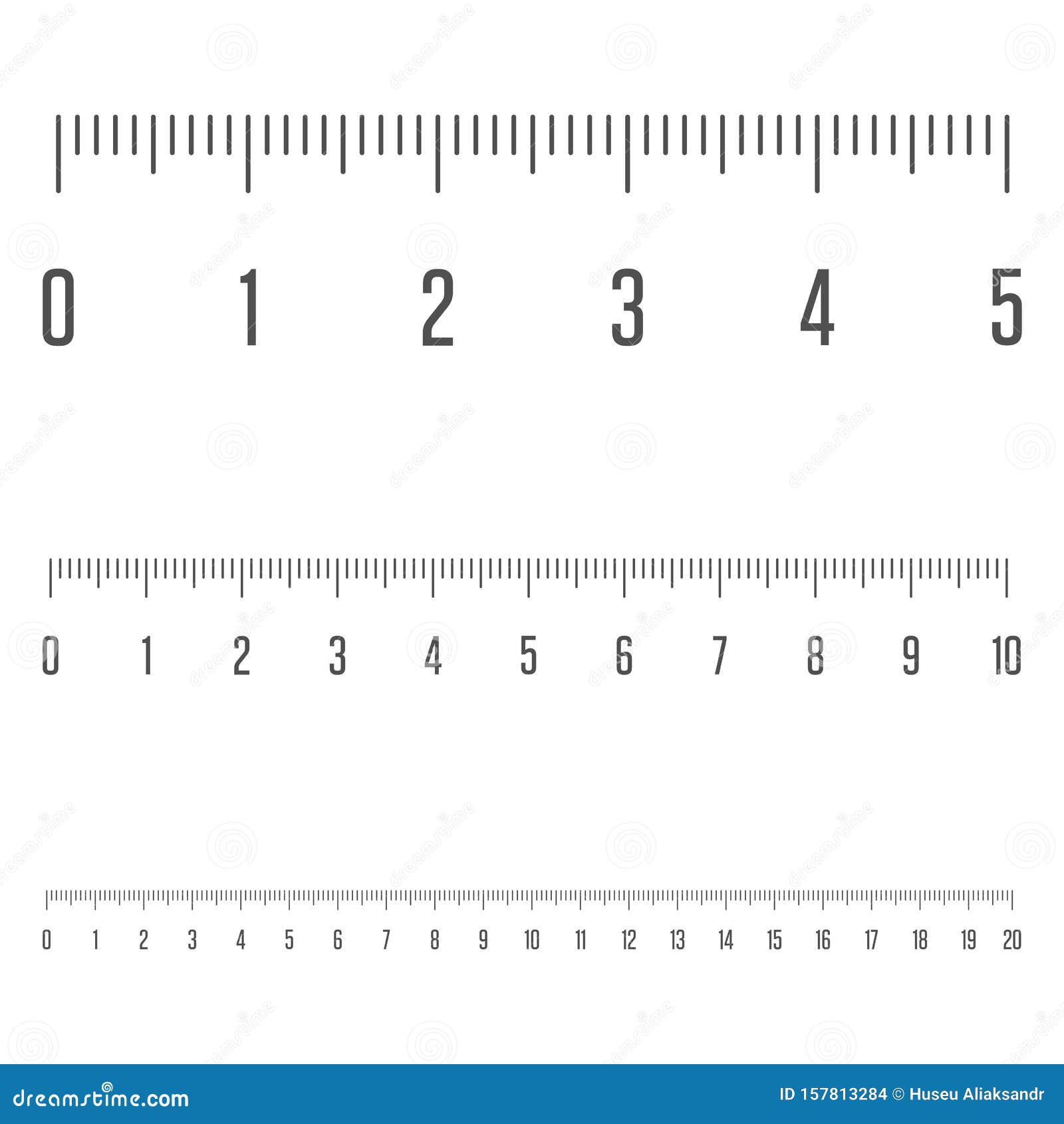 Cm scale measurement deals