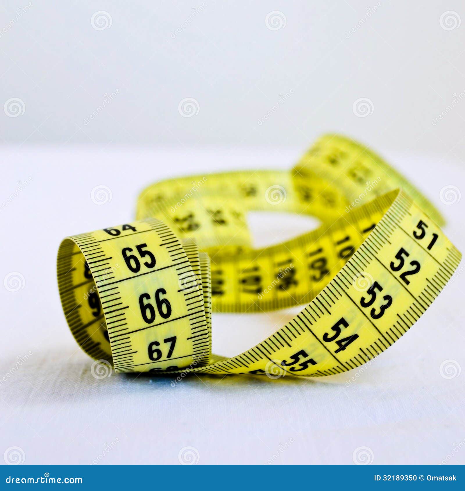 Sewing tape measure stock illustration. Illustration of closeup