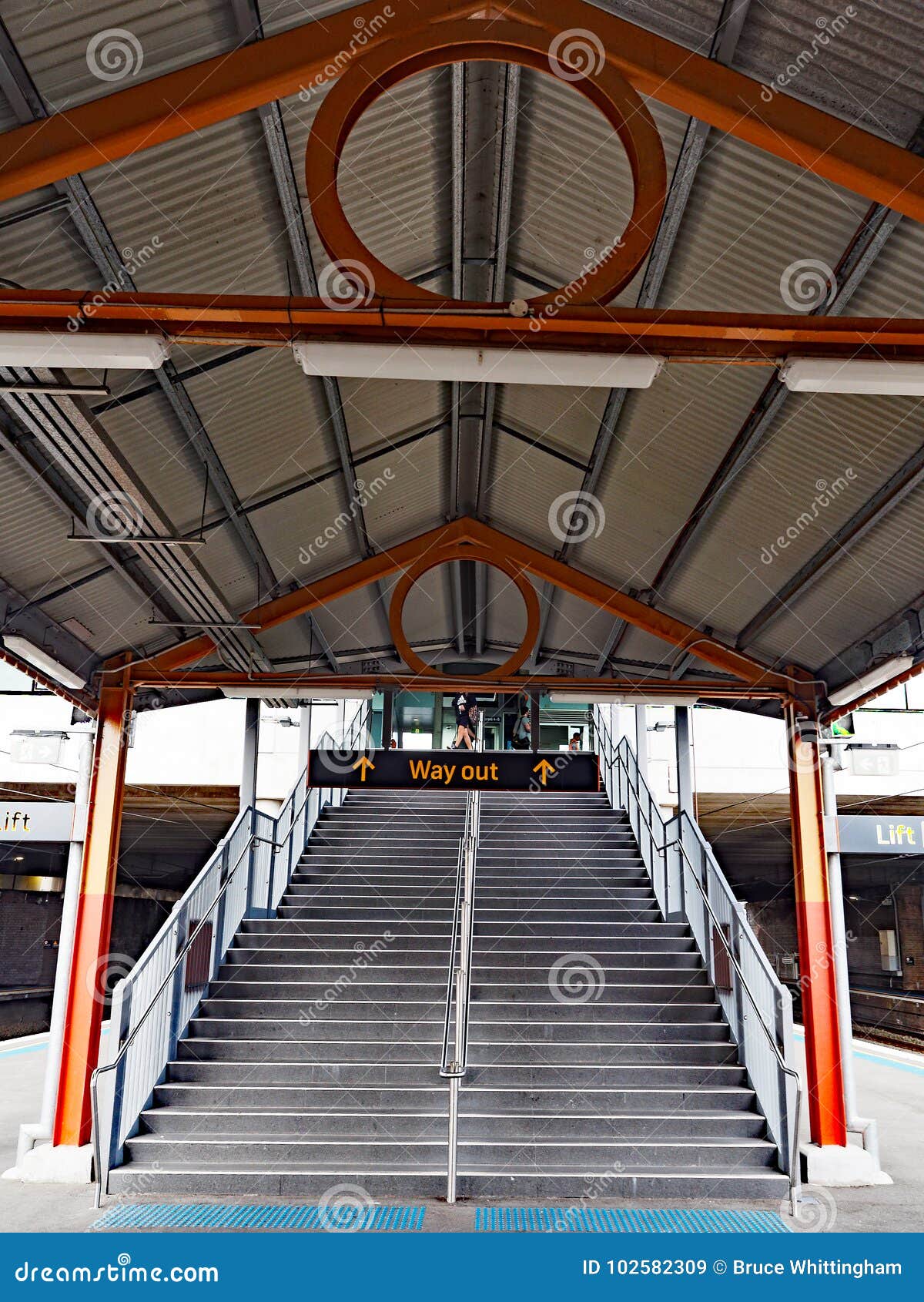 Metro Train Station, Sydney, Australia Editorial Stock Image - Image of ...
