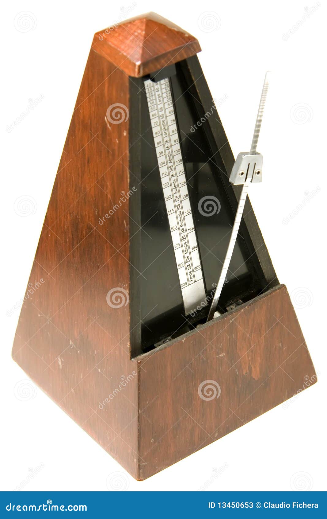 Metronome stock image. Image of beat, cadence, counting 13450653