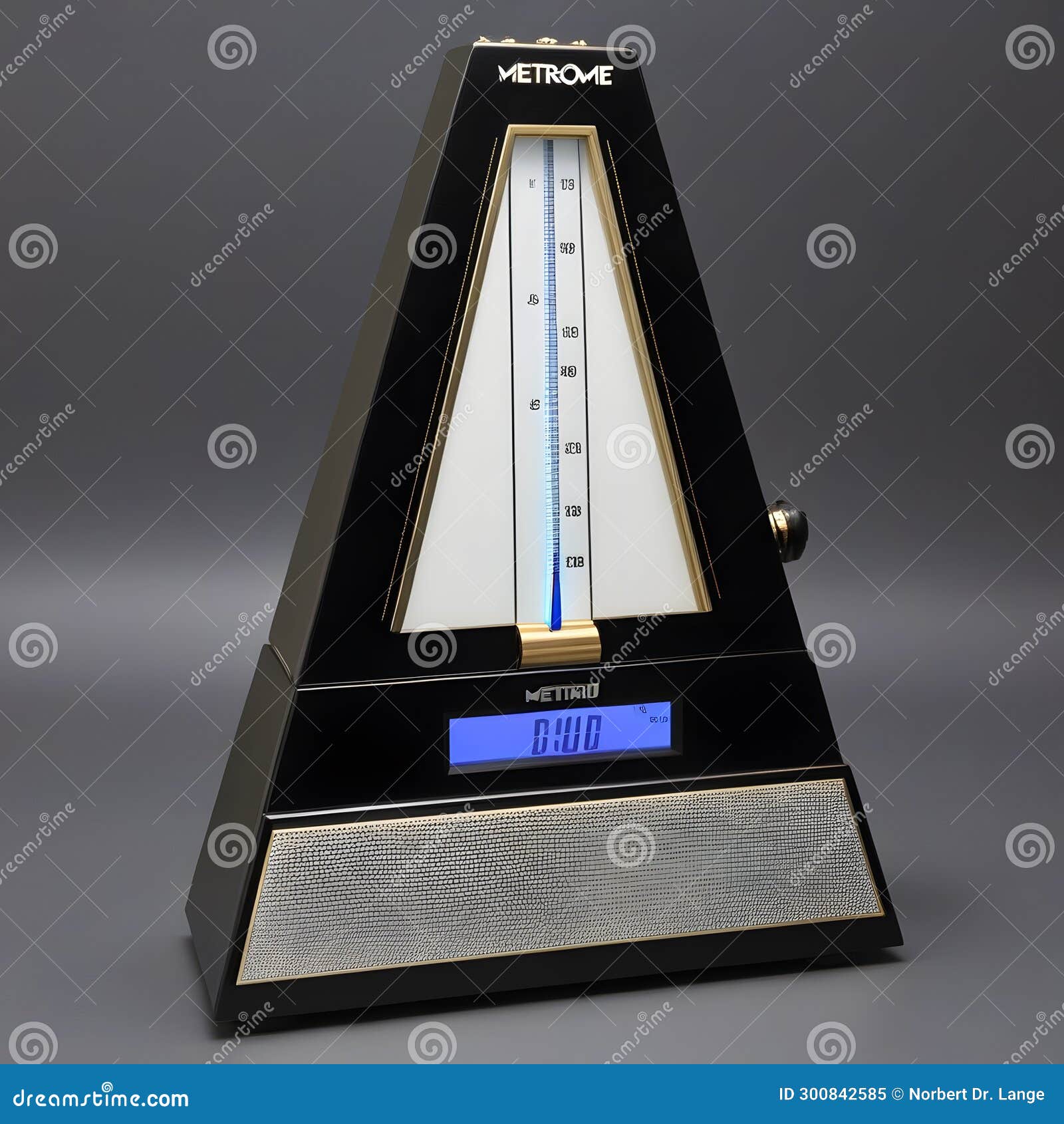 Metronome, aigeneratet stock image. Image of rhythm 300842585