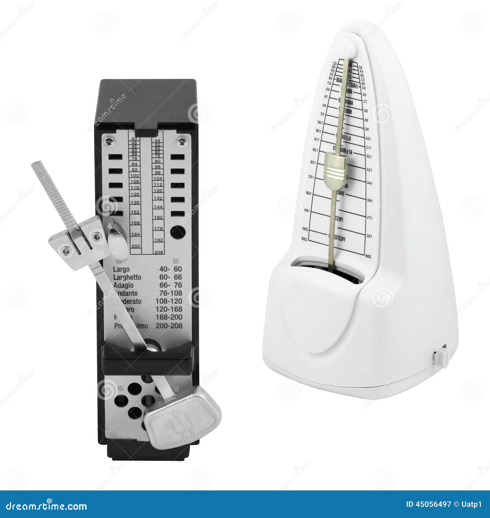 Metronome stock image. Image of music, andante, slow 45056497