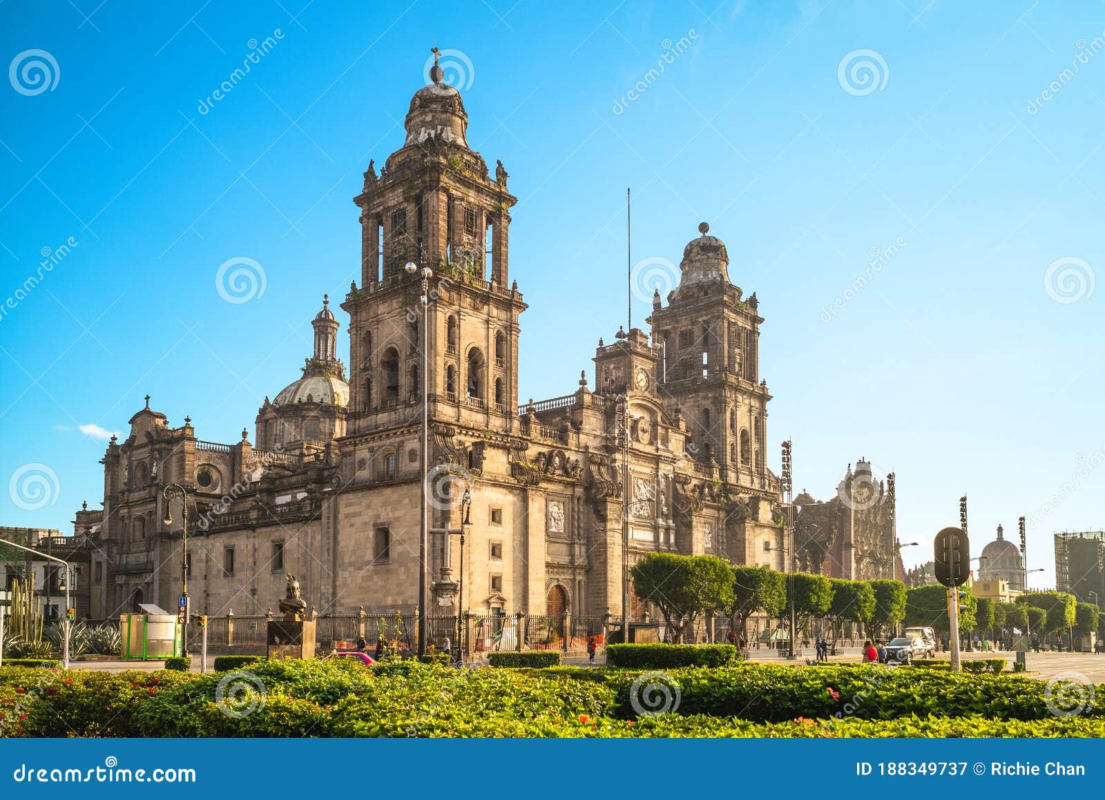 mexico city metropolitan cathedral in mexico