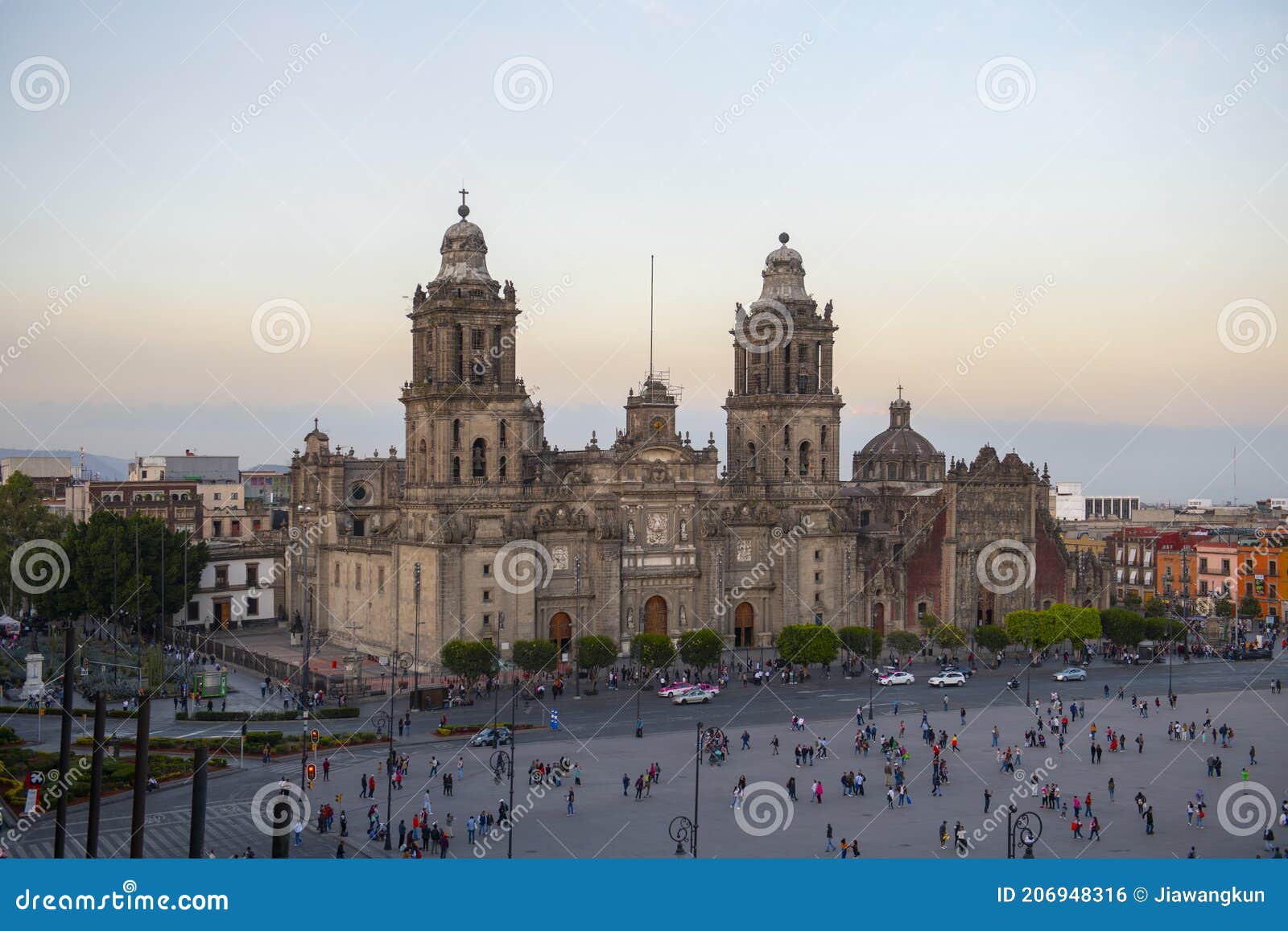 metropolitan cathedral in mexico city, mexico