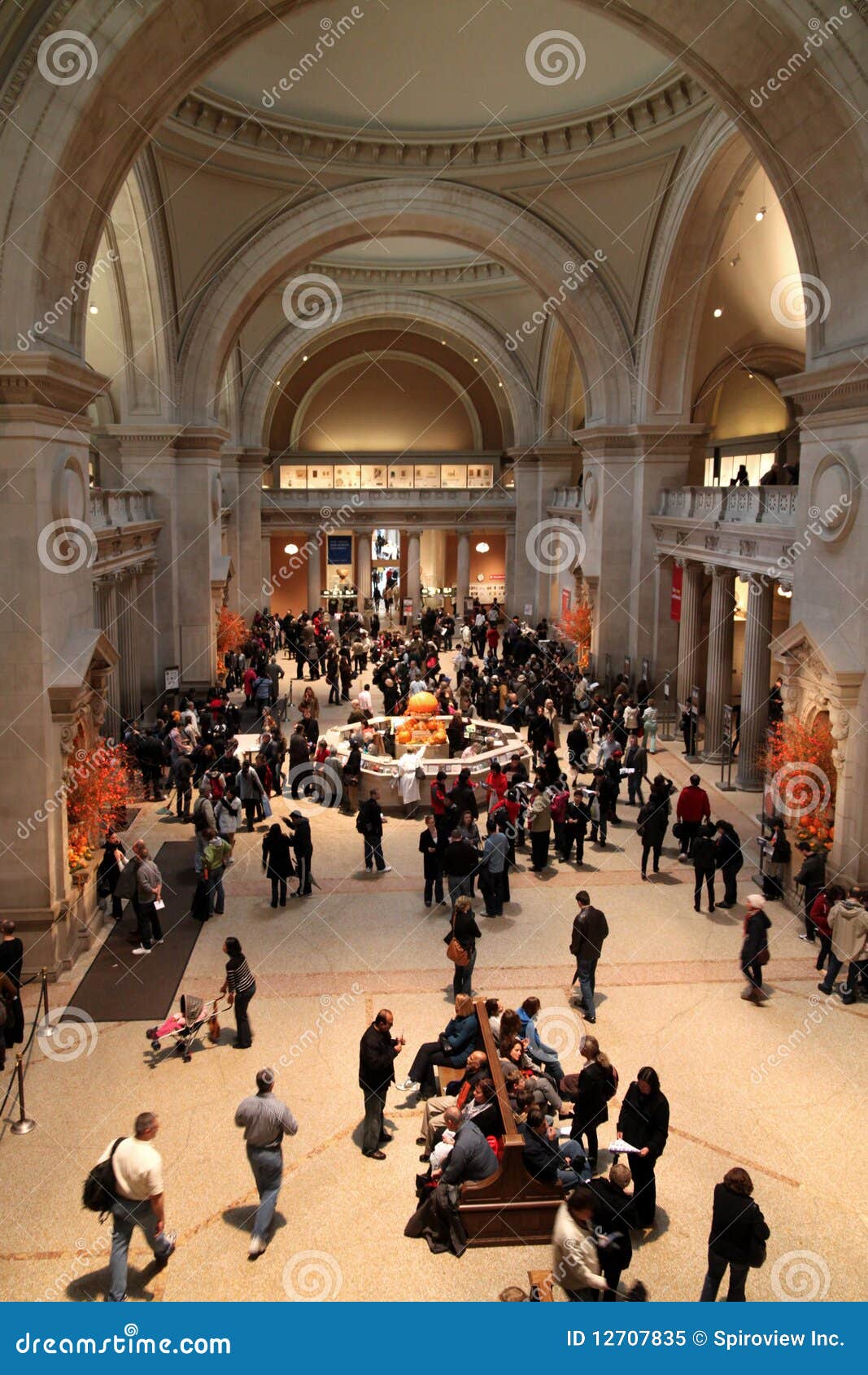 Metropolitan Museum Great Hall, New York Editorial Image Image of