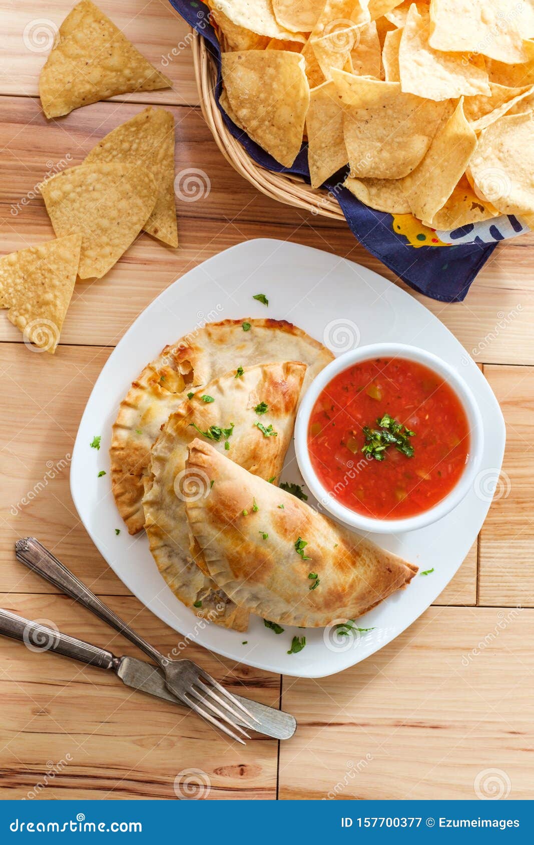 Mexican Beef Empanadas stock image. Image of snack, style - 157700377