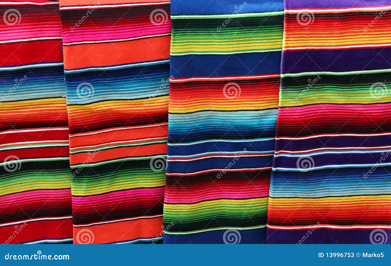 Mexican blankets stock image. Image of latino, hispanic 13996753
