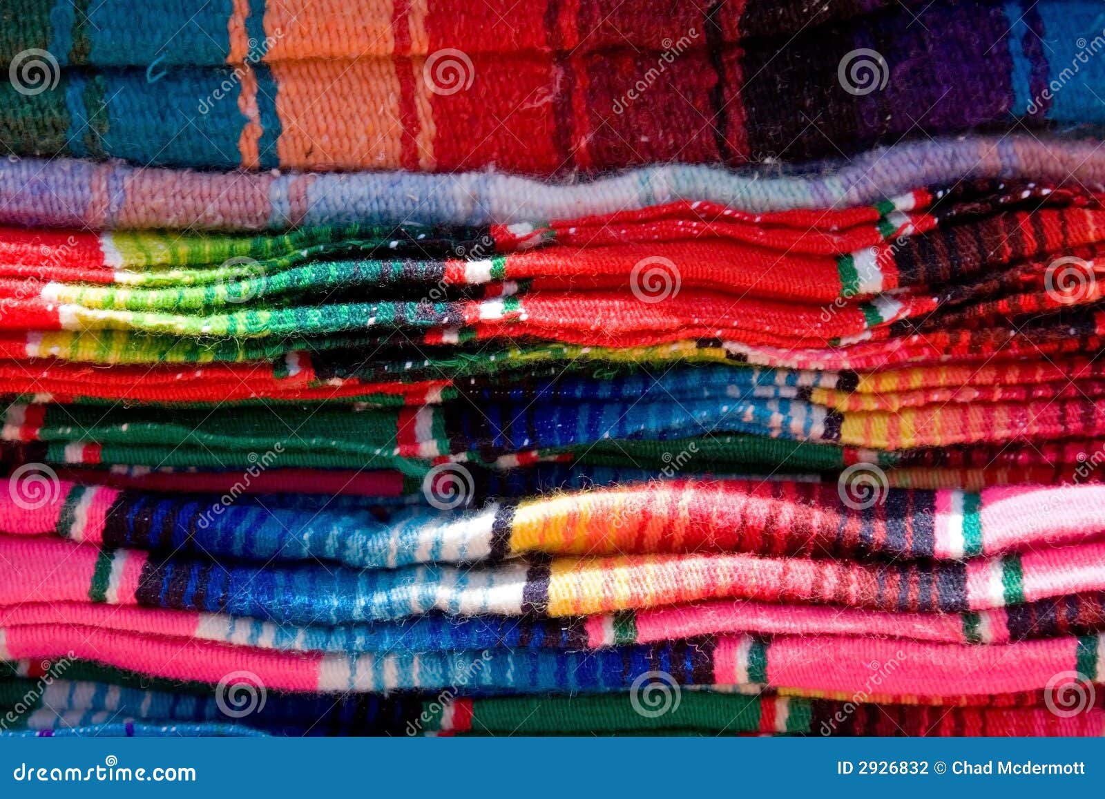 Mexican Blankets stock photo. Image of marketplace, background 2926832
