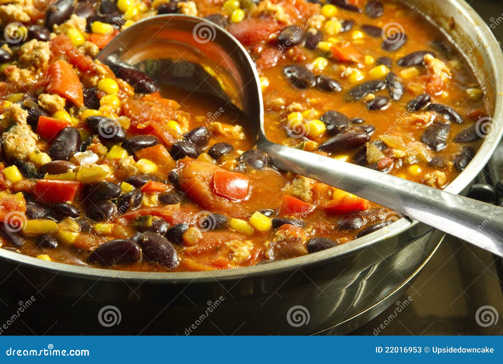 Mexican chili con carne stock image. Image of dinner 22016953