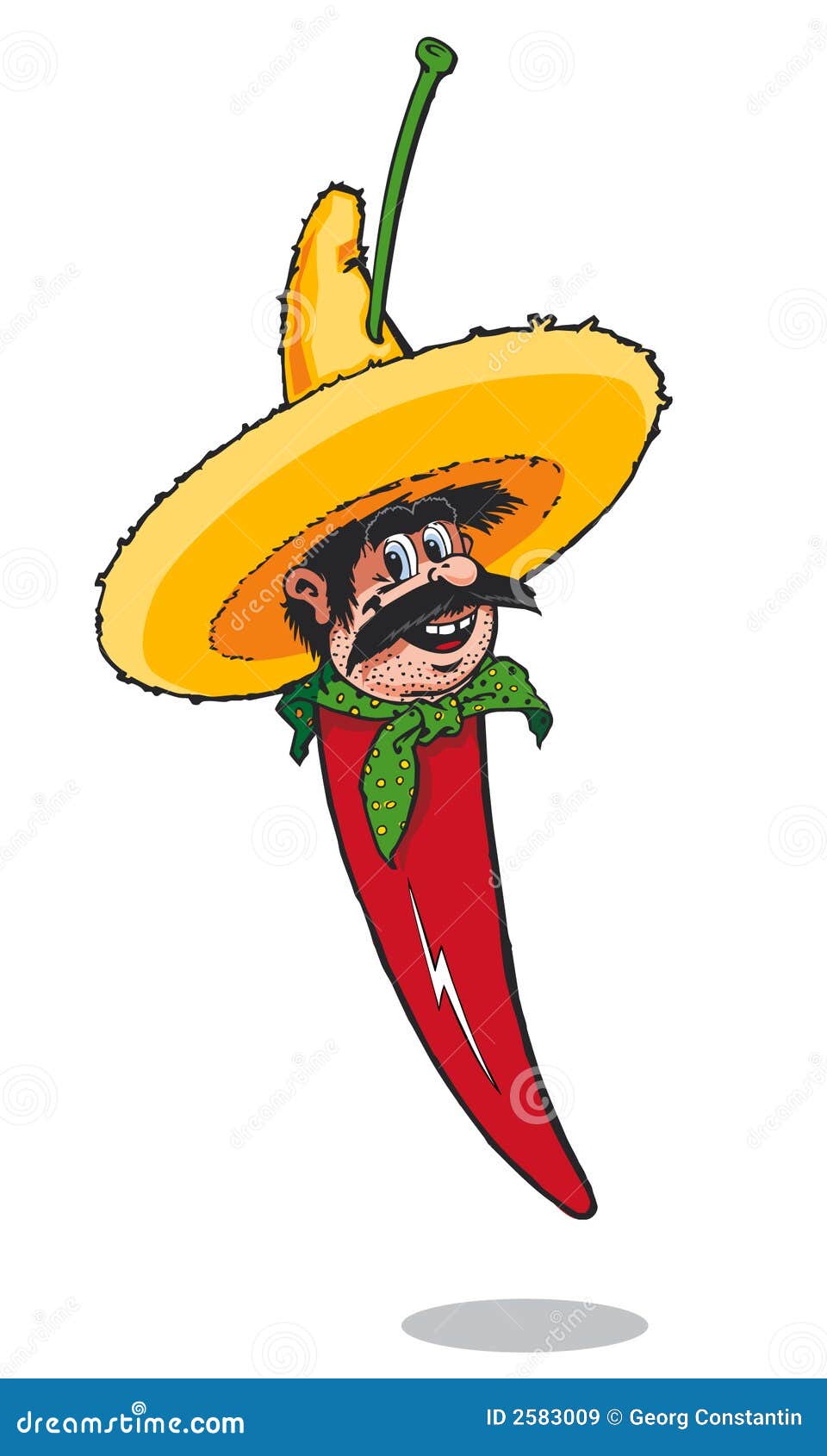 mexican chilli pepper man