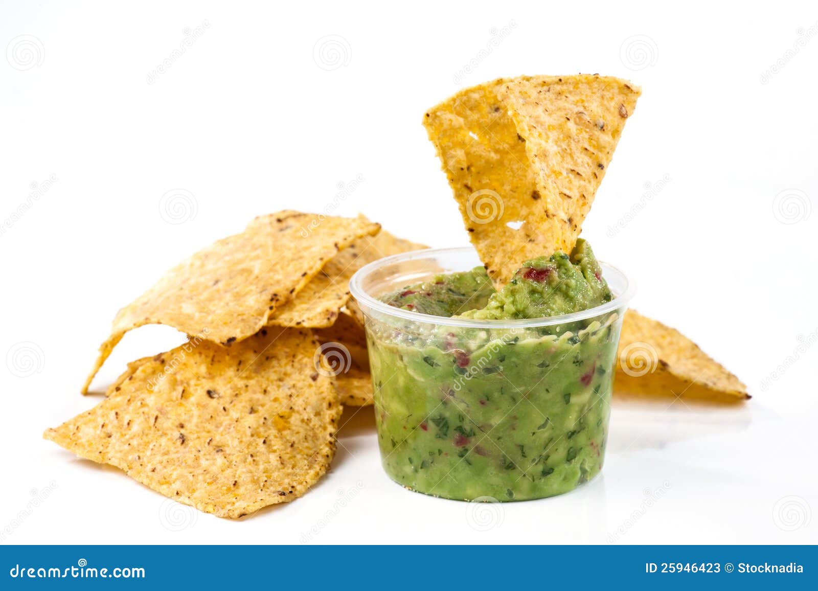 Mexican Corn Chips and Sauce Stock Image Image of crispy, heap 25946423