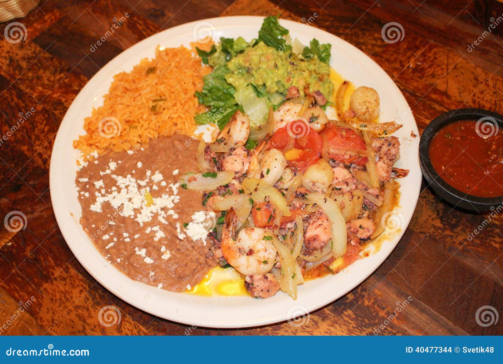 Mexican food stock photo. Image of pico, seafood, plate 40477344