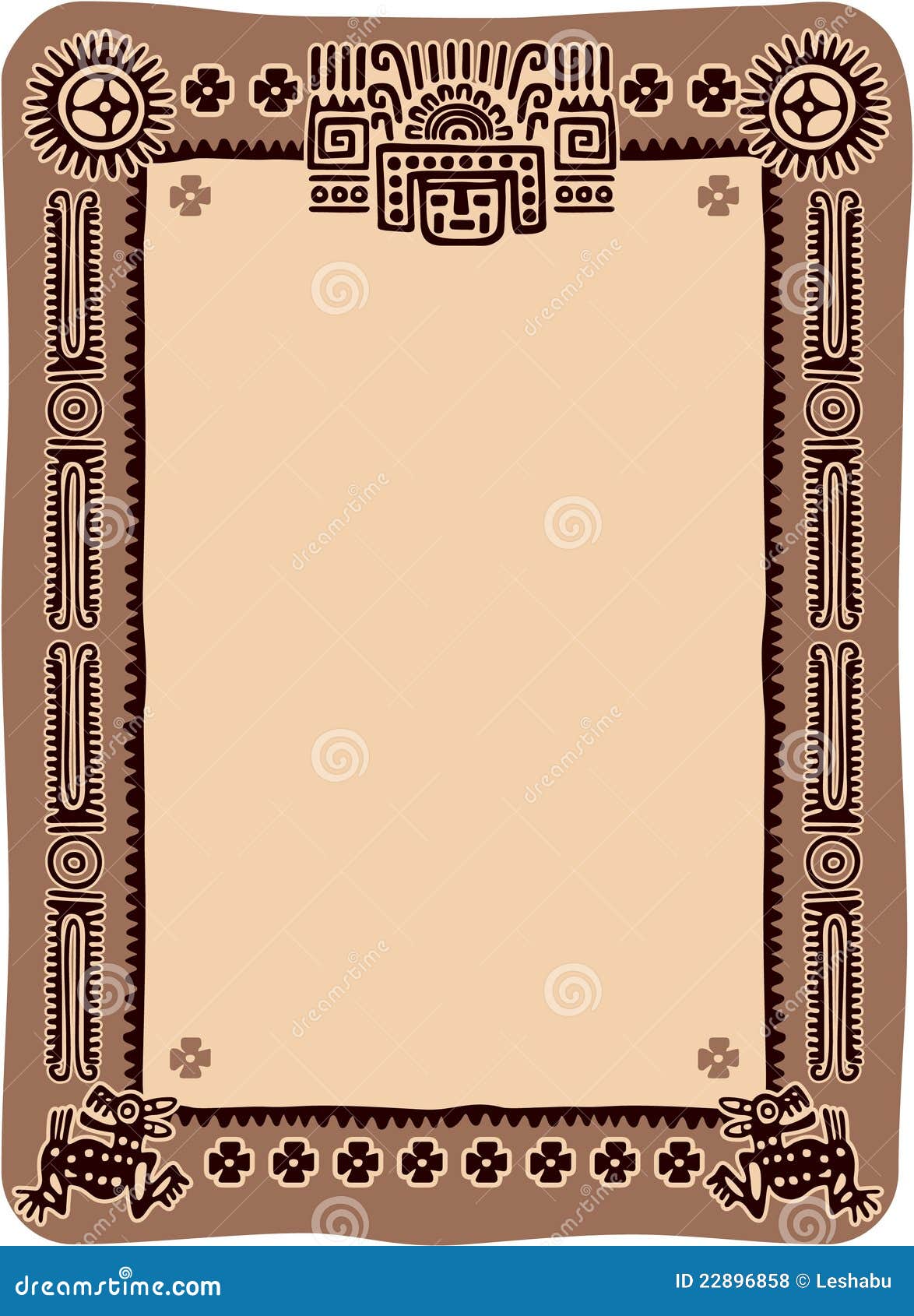 Mexican Frame Royalty Free Stock Photos Image 22896858