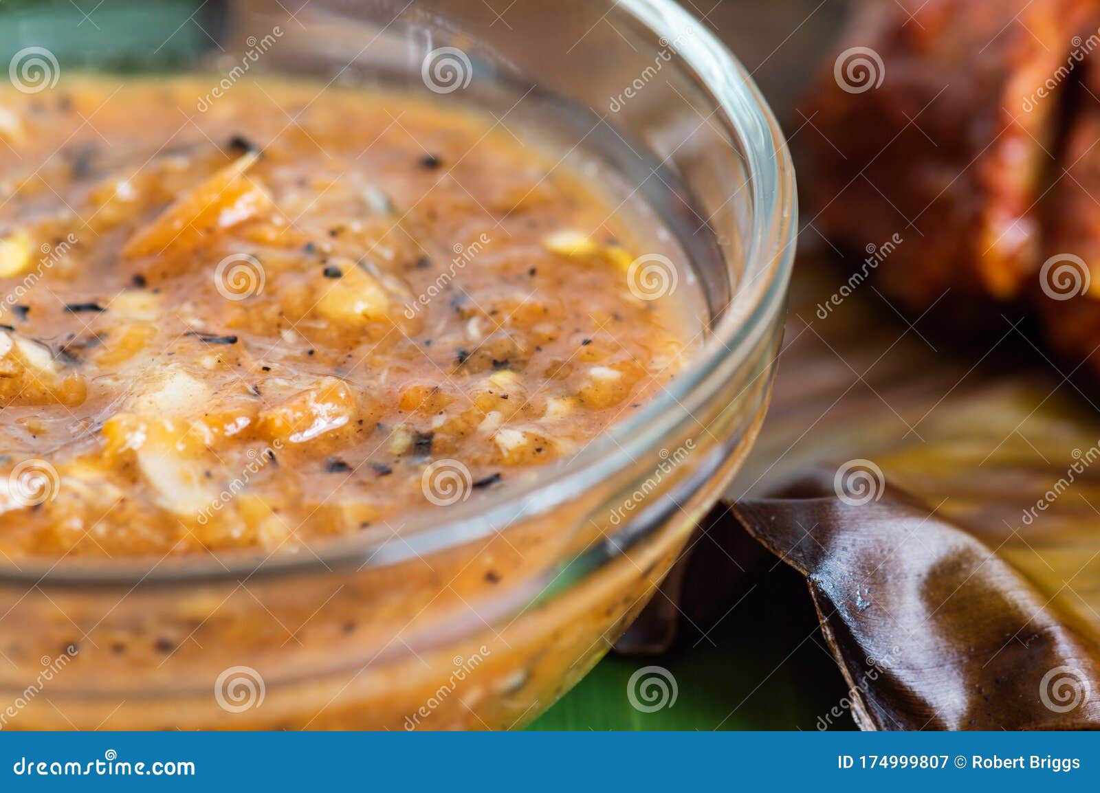 mexican habanero sauce, a condiment in many yucatan dishes