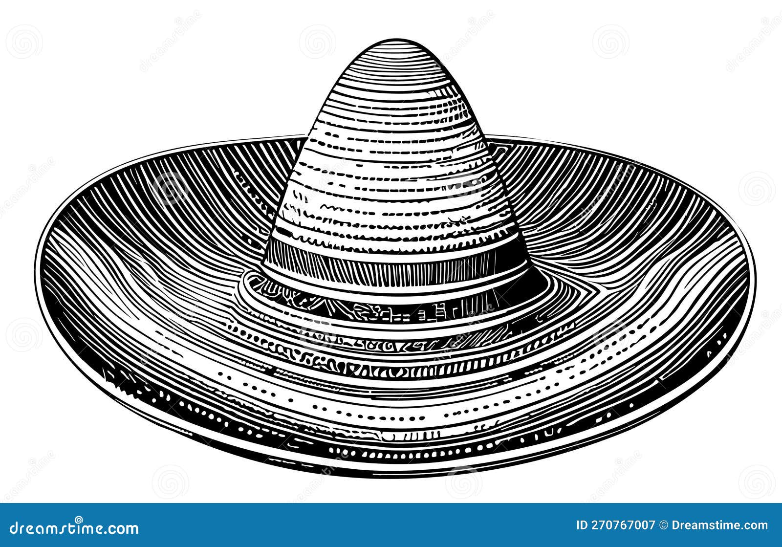 Black Drawing Sombrero White Stock Photos - Free \u0026 Royalty-Free Stock  Photos from Dreamstime, image size:1600x1119