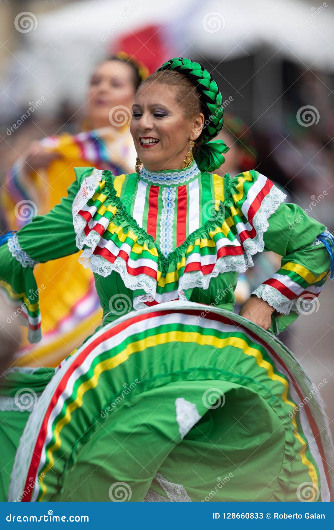 Mexican Independence Parade Editorial Stock Photo - Image of woman ...